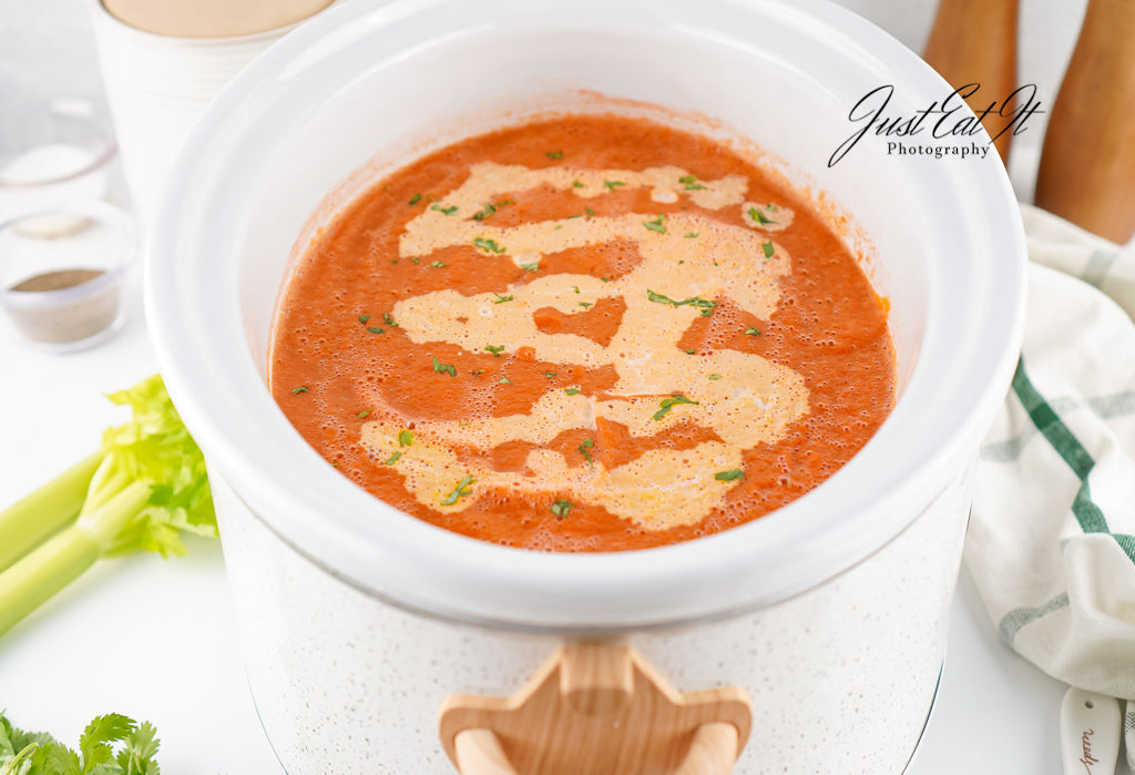 Exclusive Crockpot Carrot Soup (with ginger)