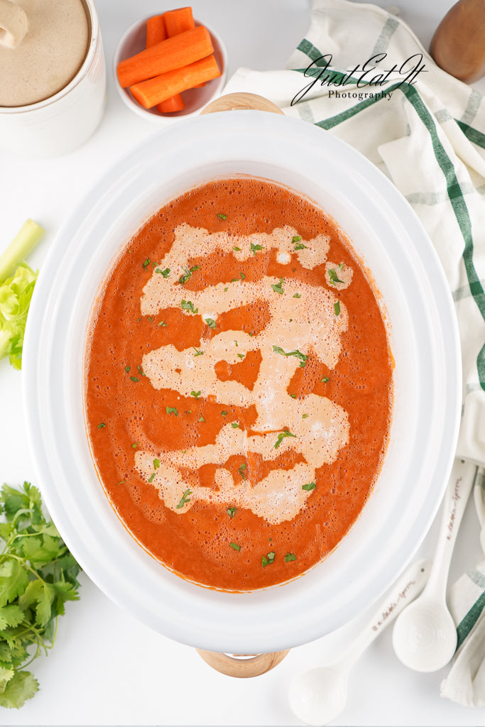Exclusive Crockpot Carrot Soup (with ginger)