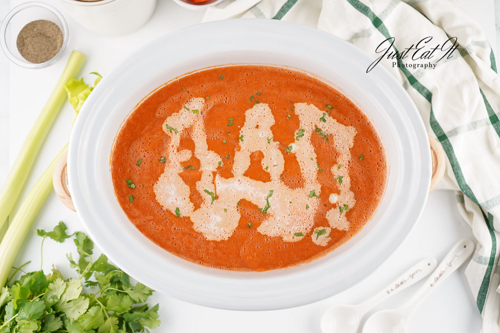 Exclusive Crockpot Carrot Soup (with ginger)