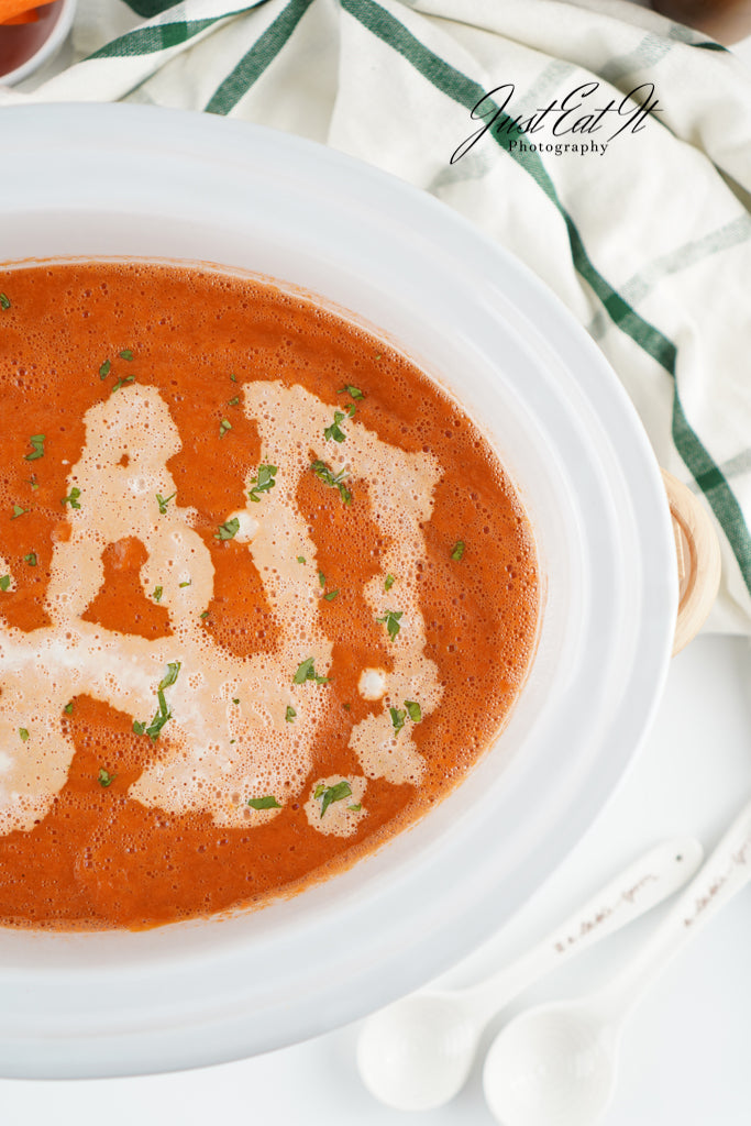 Exclusive Crockpot Carrot Soup (with ginger)