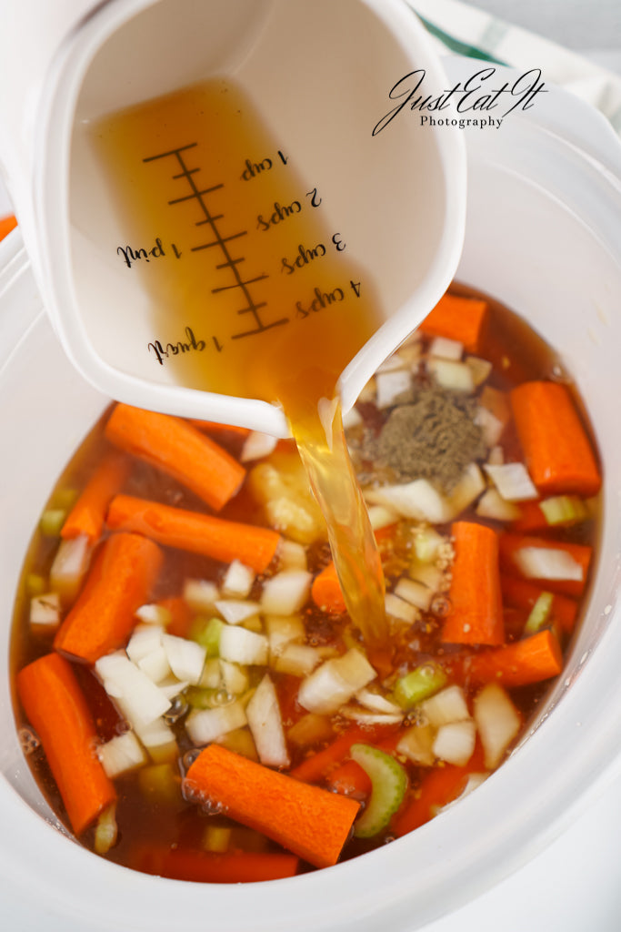 Exclusive Crockpot Carrot Soup (with ginger)