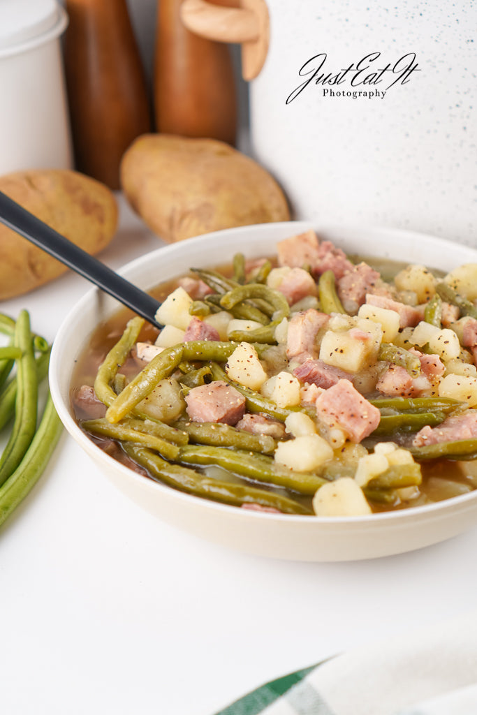 Limited PLR Crockpot Leftover Ham, Green Beans, and Potatoes (Finals Only)