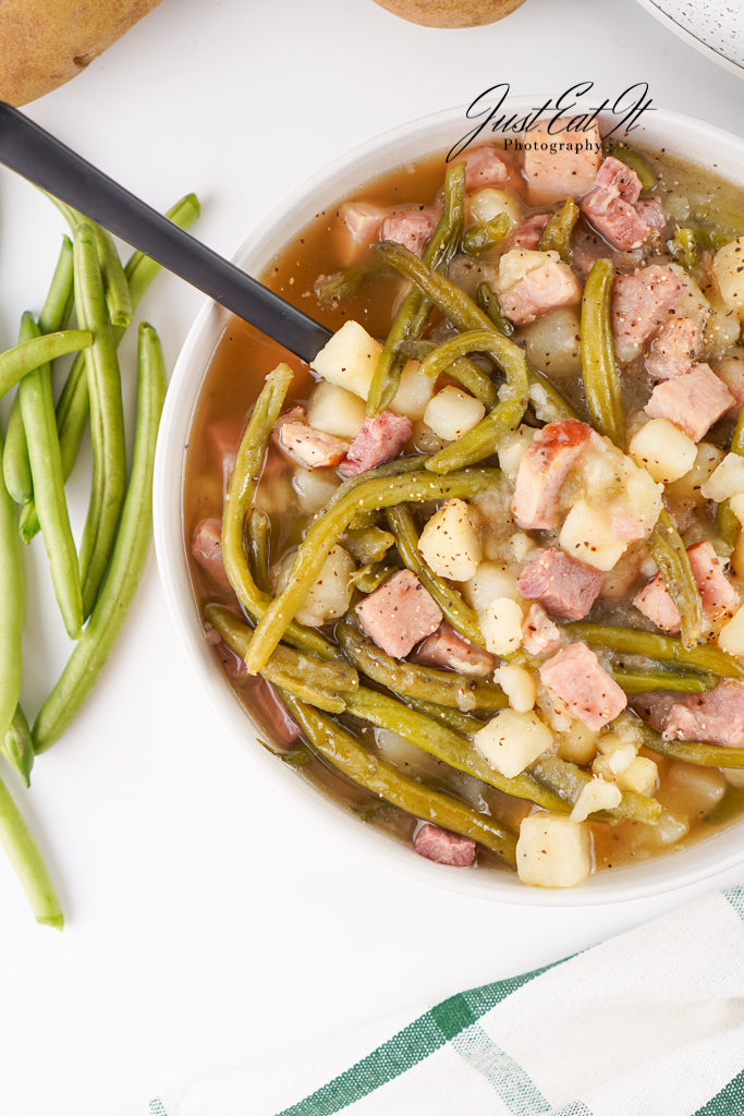 Limited PLR Crockpot Leftover Ham, Green Beans, and Potatoes (Finals Only)