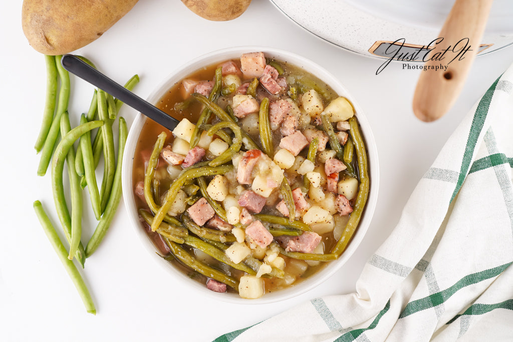 Limited PLR Crockpot Leftover Ham, Green Beans, and Potatoes (Finals Only)