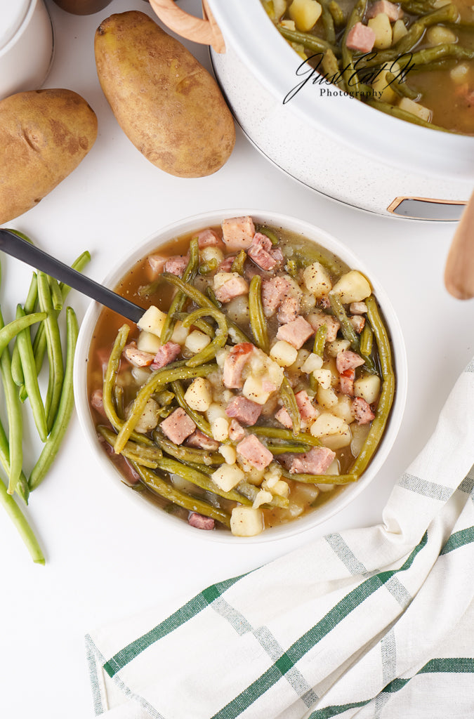 Limited PLR Crockpot Leftover Ham, Green Beans, and Potatoes (Finals Only)