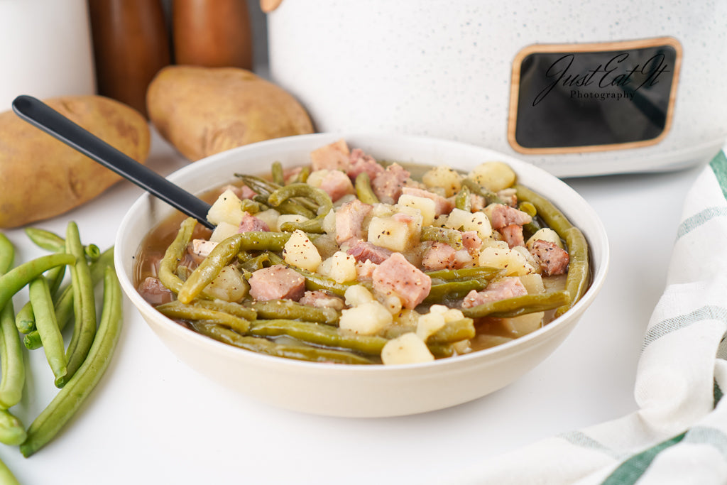 Limited PLR Crockpot Leftover Ham, Green Beans, and Potatoes (Finals Only)