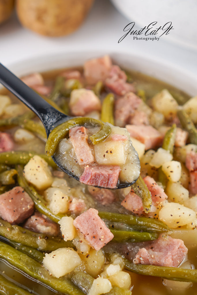 Limited PLR Crockpot Leftover Ham, Green Beans, and Potatoes (Finals Only)