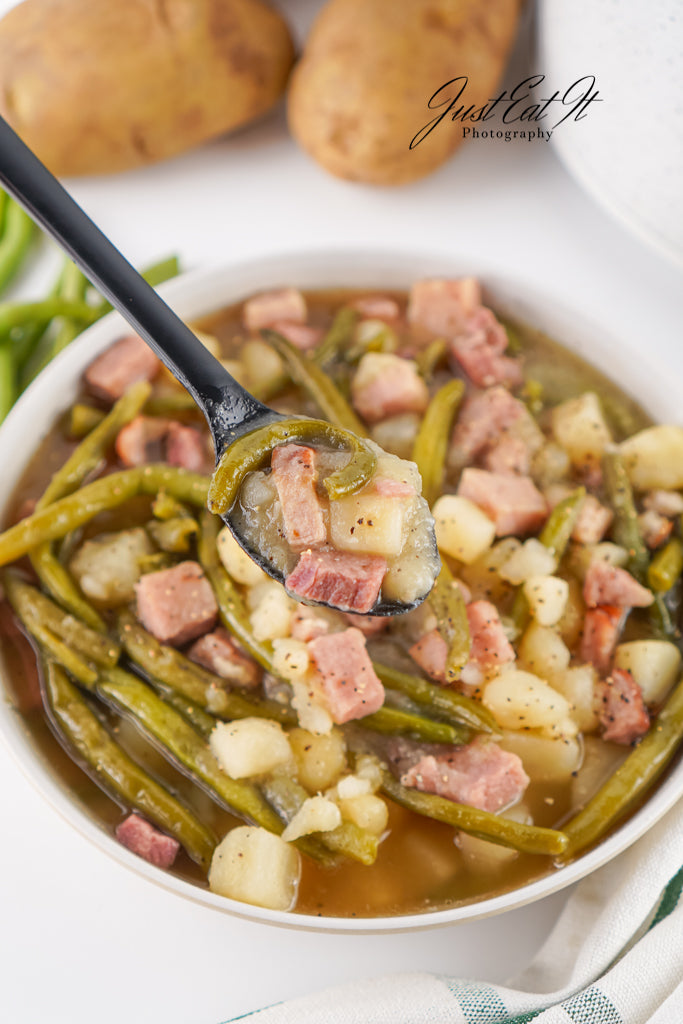 Limited PLR Crockpot Leftover Ham, Green Beans, and Potatoes (Finals Only)