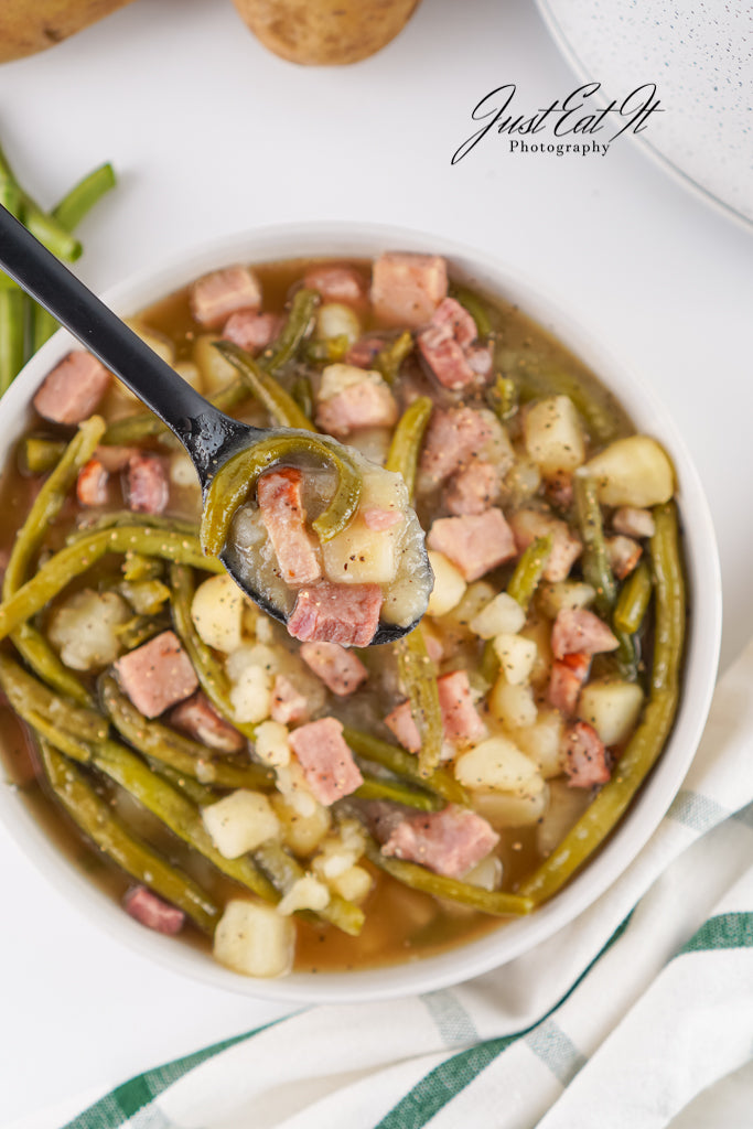 Limited PLR Crockpot Leftover Ham, Green Beans, and Potatoes (Finals Only)