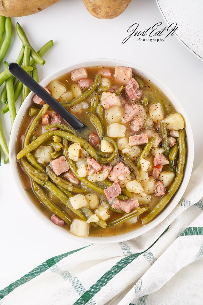 Limited PLR Crockpot Leftover Ham, Green Beans, and Potatoes (Finals Only)