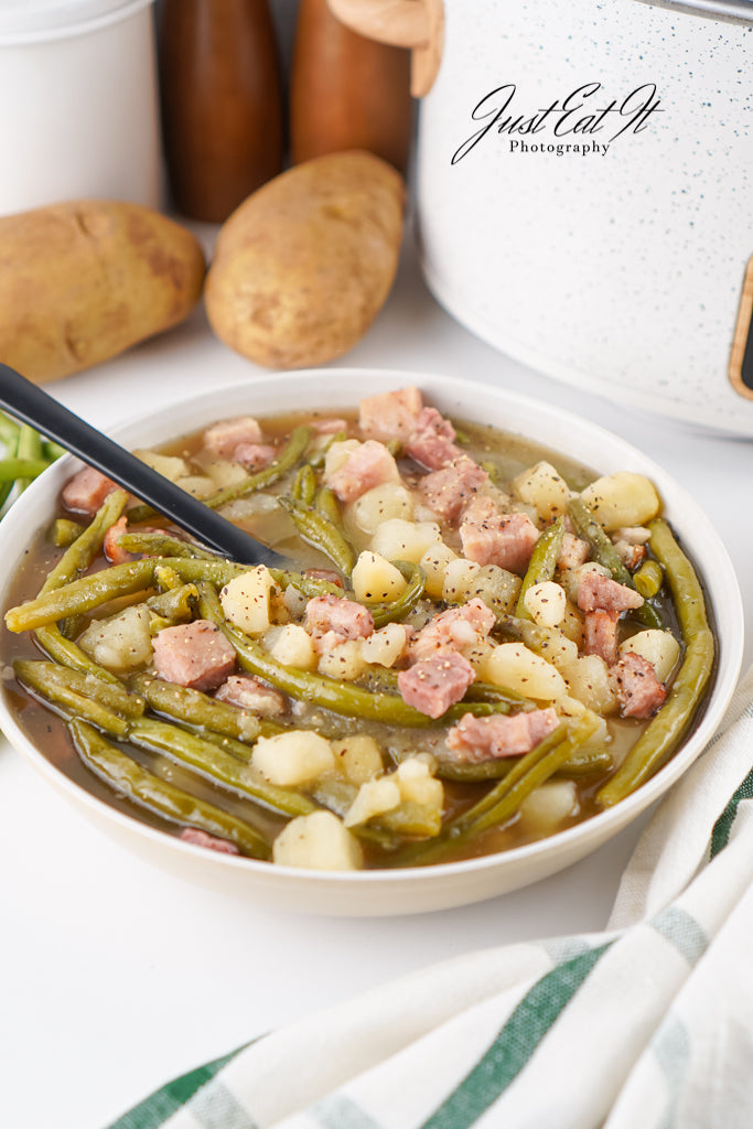 Limited PLR Crockpot Leftover Ham, Green Beans, and Potatoes (Finals Only)