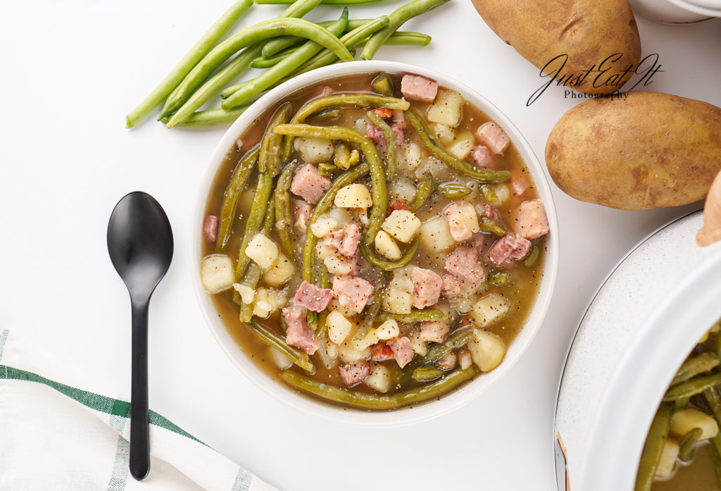 Limited PLR Crockpot Leftover Ham, Green Beans, and Potatoes (Finals Only)