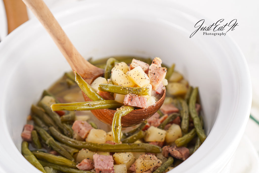 Limited PLR Crockpot Leftover Ham, Green Beans, and Potatoes (Finals Only)