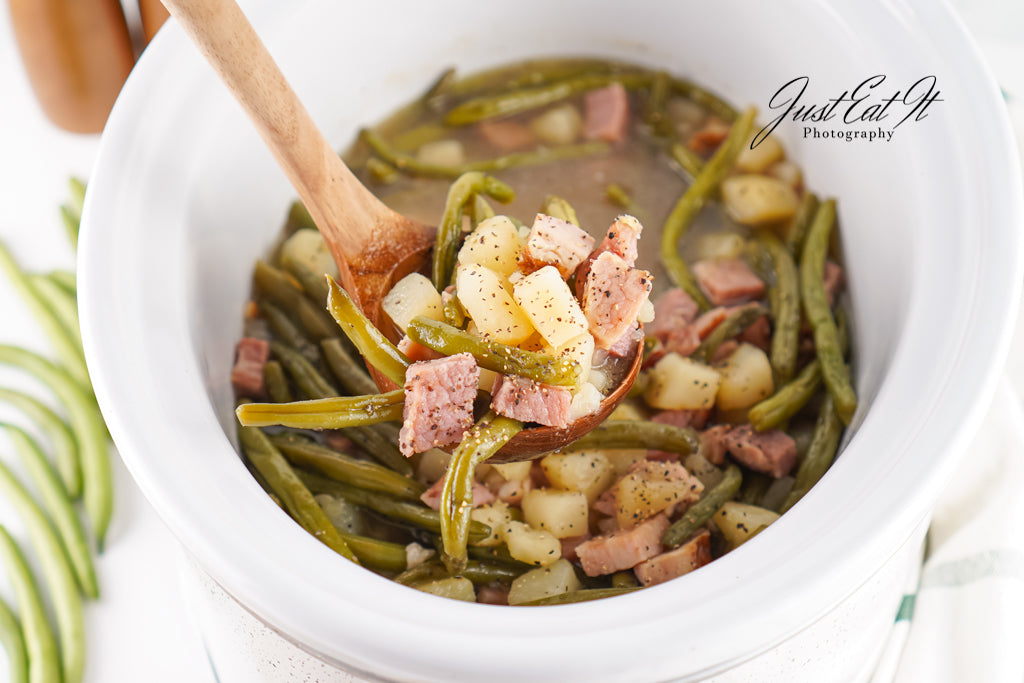 Limited PLR Crockpot Leftover Ham, Green Beans, and Potatoes (Finals Only)