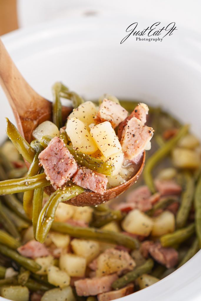 Limited PLR Crockpot Leftover Ham, Green Beans, and Potatoes (Finals Only)