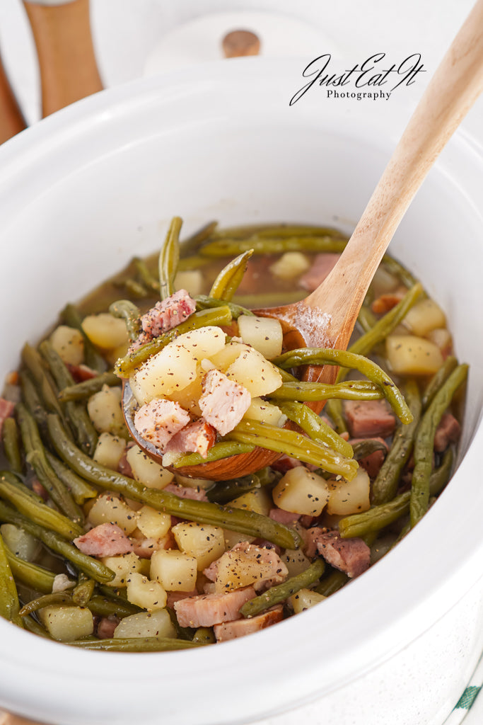 Limited PLR Crockpot Leftover Ham, Green Beans, and Potatoes (Finals Only)