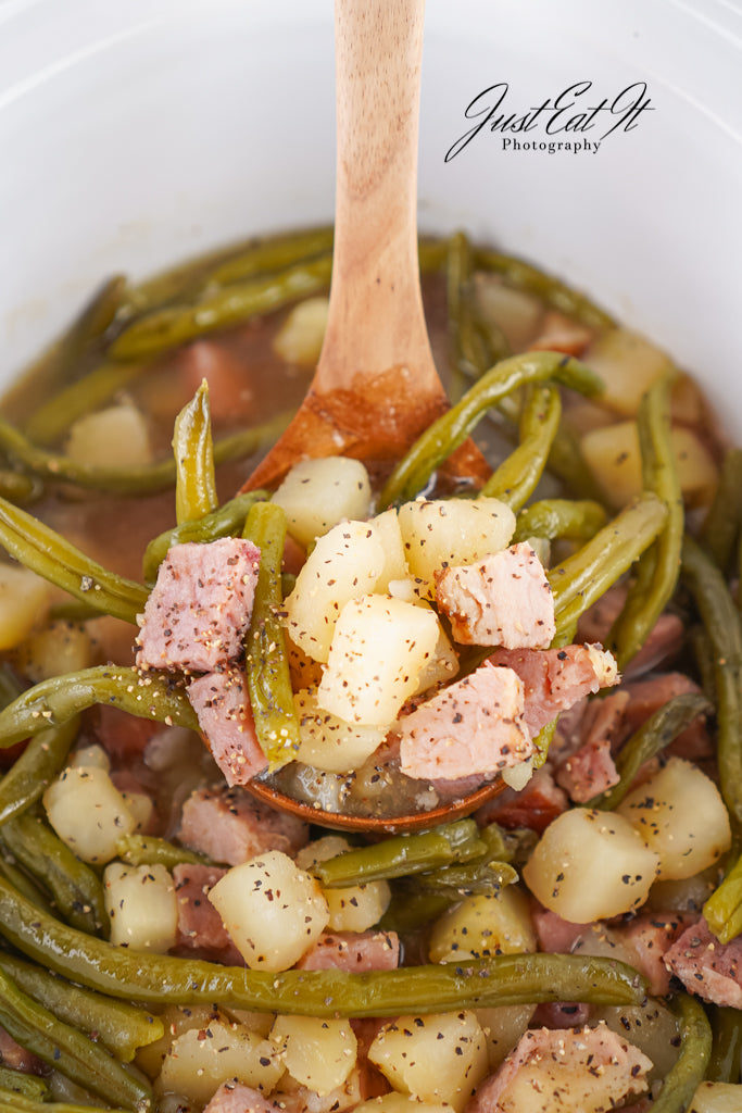 Limited PLR Crockpot Leftover Ham, Green Beans, and Potatoes (Finals Only)