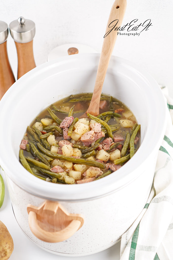 Limited PLR Crockpot Leftover Ham, Green Beans, and Potatoes (Finals Only)