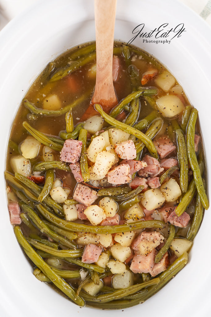 Limited PLR Crockpot Leftover Ham, Green Beans, and Potatoes (Finals Only)