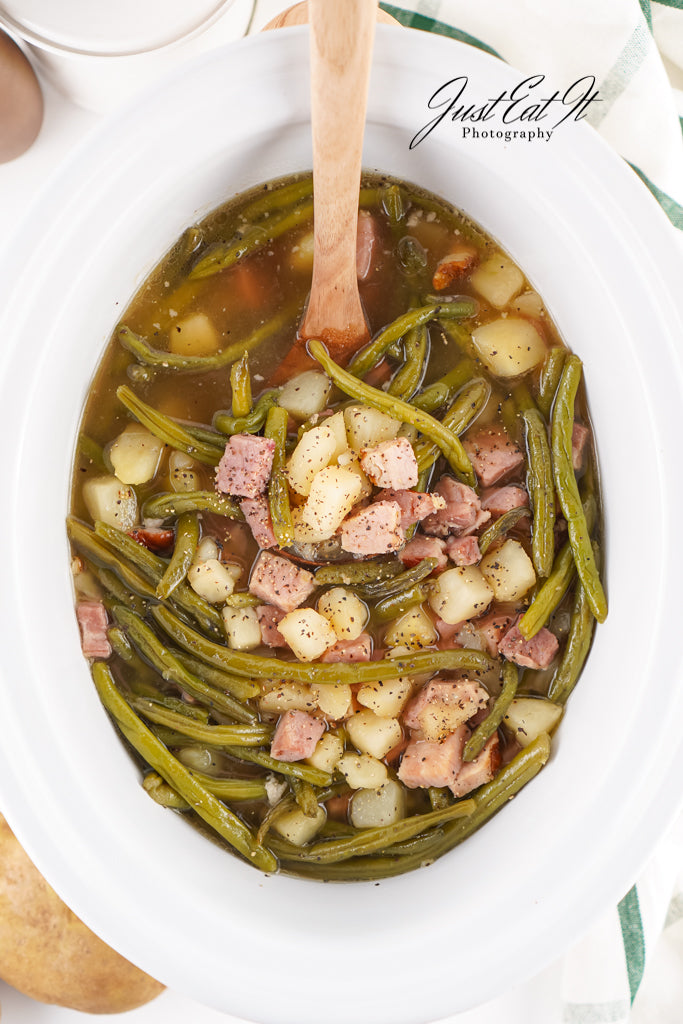 Limited PLR Crockpot Leftover Ham, Green Beans, and Potatoes (Finals Only)