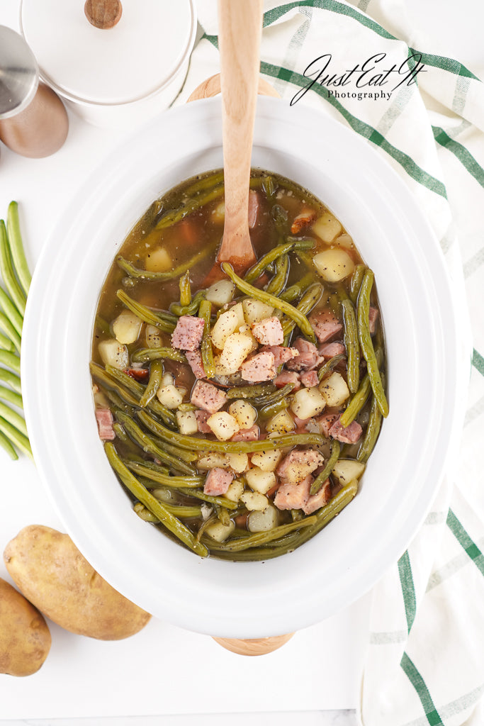 Limited PLR Crockpot Leftover Ham, Green Beans, and Potatoes (Finals Only)