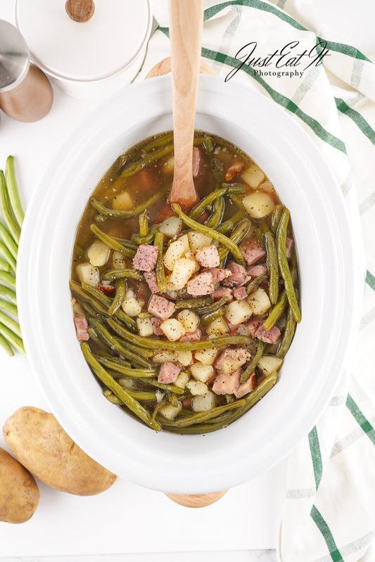 Limited PLR Crockpot Leftover Ham, Green Beans, and Potatoes (Finals Only)