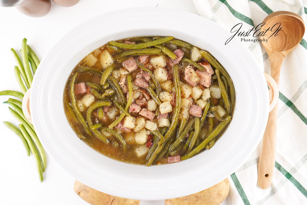 Limited PLR Crockpot Leftover Ham, Green Beans, and Potatoes (Finals Only)