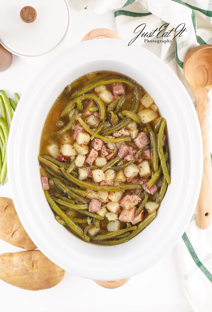 Limited PLR Crockpot Leftover Ham, Green Beans, and Potatoes (Finals Only)