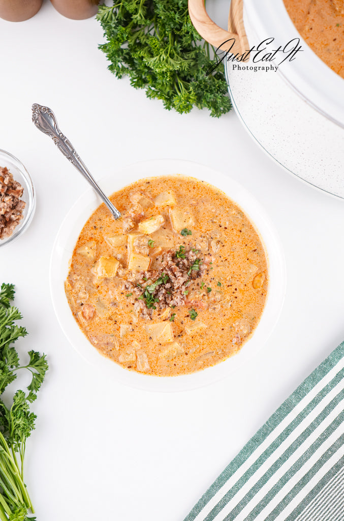 Limited PLR Crockpot Sausage Potato Soup (Finals Only)