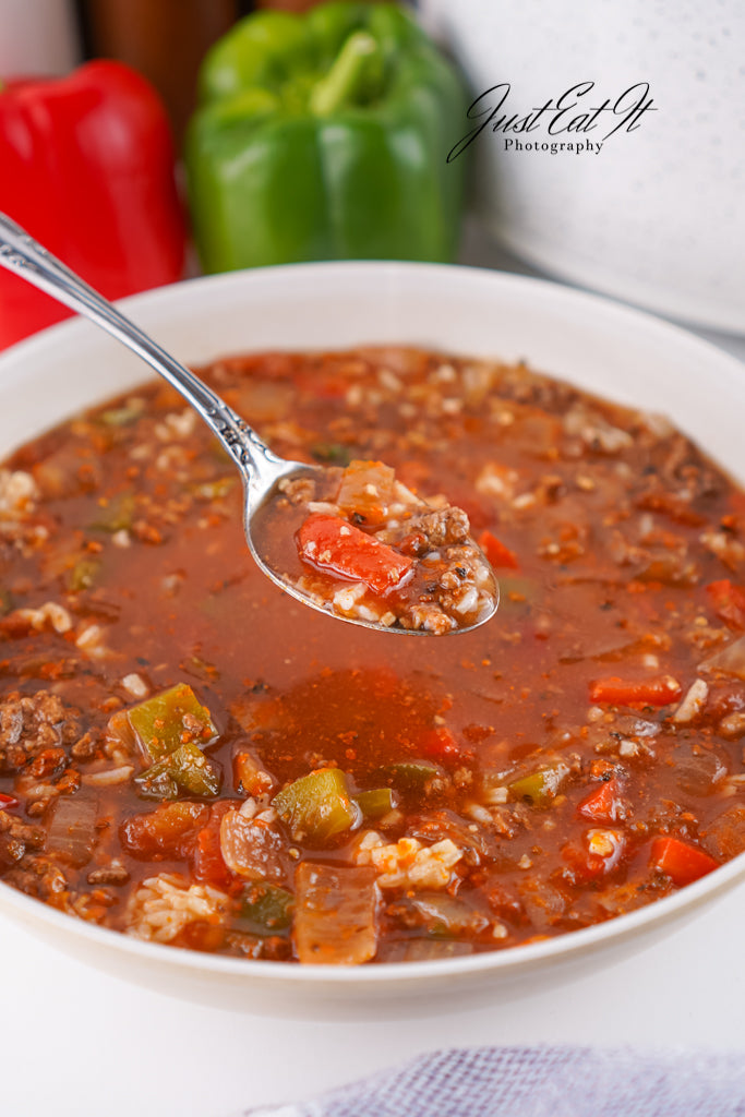 Limited PLR Crockpot Stuffed Pepper Soup (Finals Only)