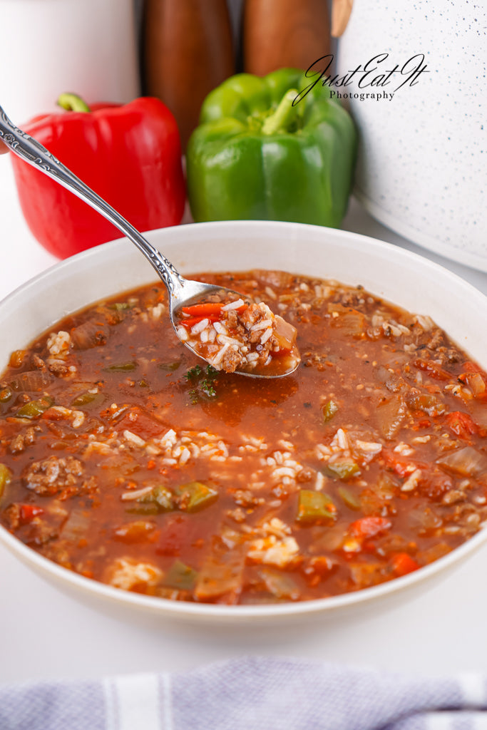 Limited PLR Crockpot Stuffed Pepper Soup (Finals Only)