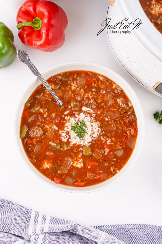 Limited PLR Crockpot Stuffed Pepper Soup (Finals Only)