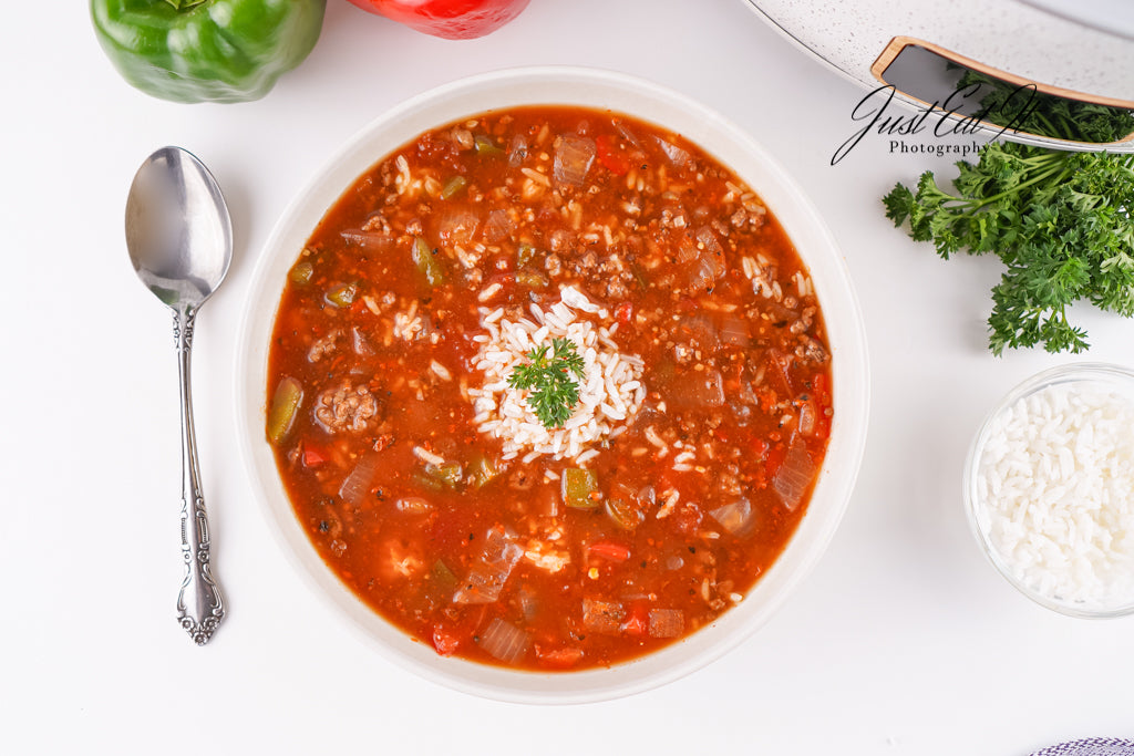 Limited PLR Crockpot Stuffed Pepper Soup (Finals Only)