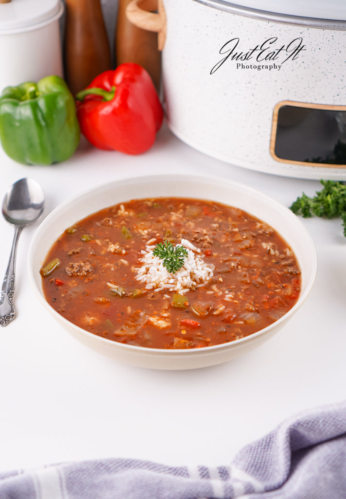Limited PLR Crockpot Stuffed Pepper Soup (Finals Only)