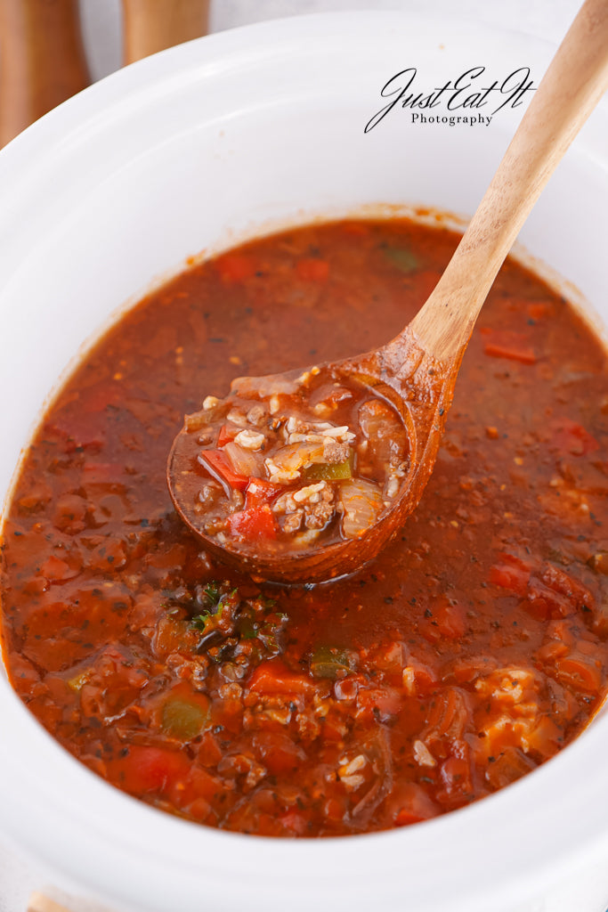 Limited PLR Crockpot Stuffed Pepper Soup (Finals Only)