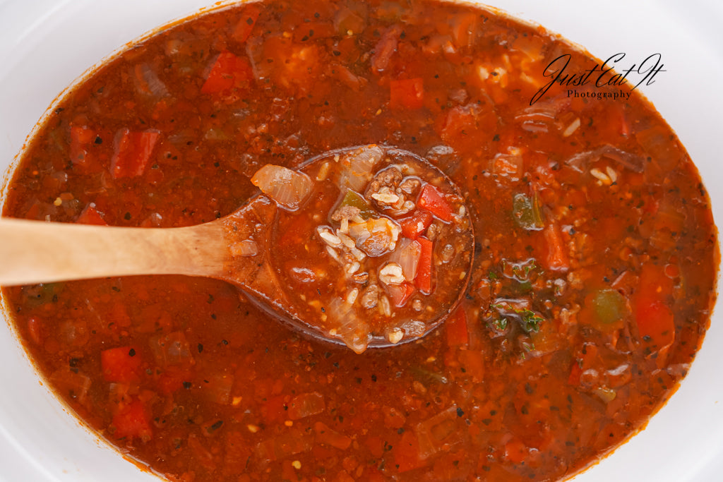 Limited PLR Crockpot Stuffed Pepper Soup (Finals Only)