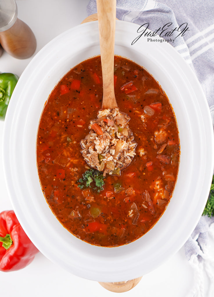Limited PLR Crockpot Stuffed Pepper Soup (Finals Only)