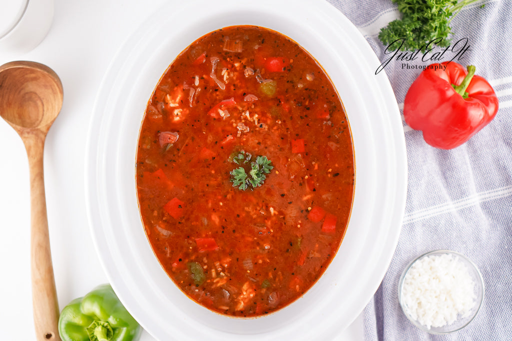 Limited PLR Crockpot Stuffed Pepper Soup (Finals Only)