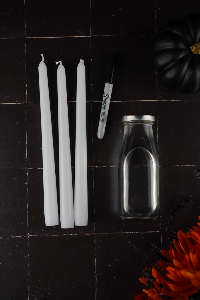 Limited PLR DIY Ghost Candles