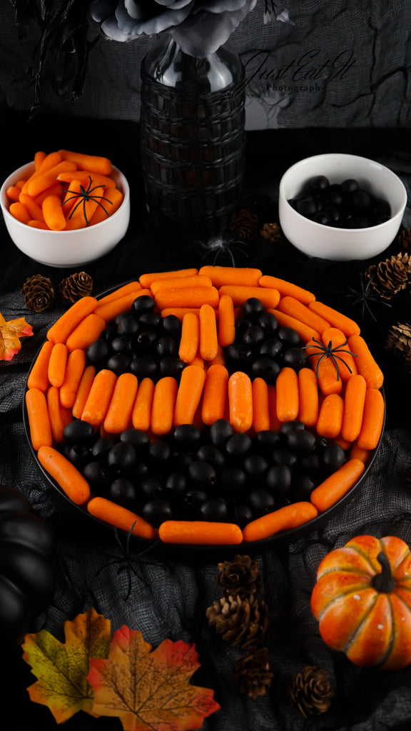 Limited PLR Jack-O-Lantern Veggie Tray