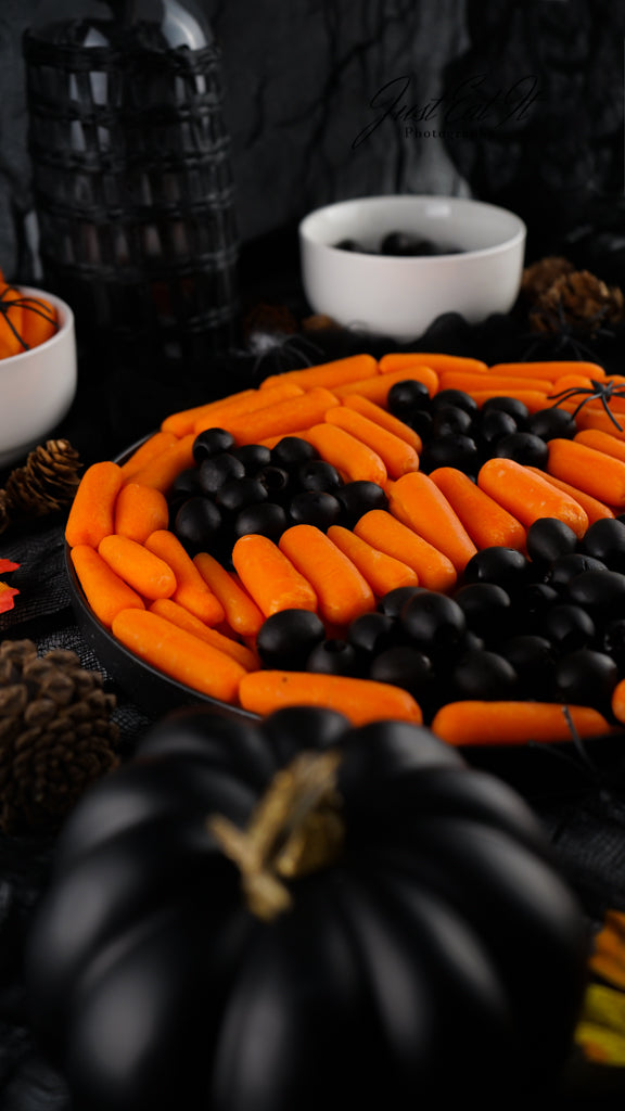 Limited PLR Jack-O-Lantern Veggie Tray