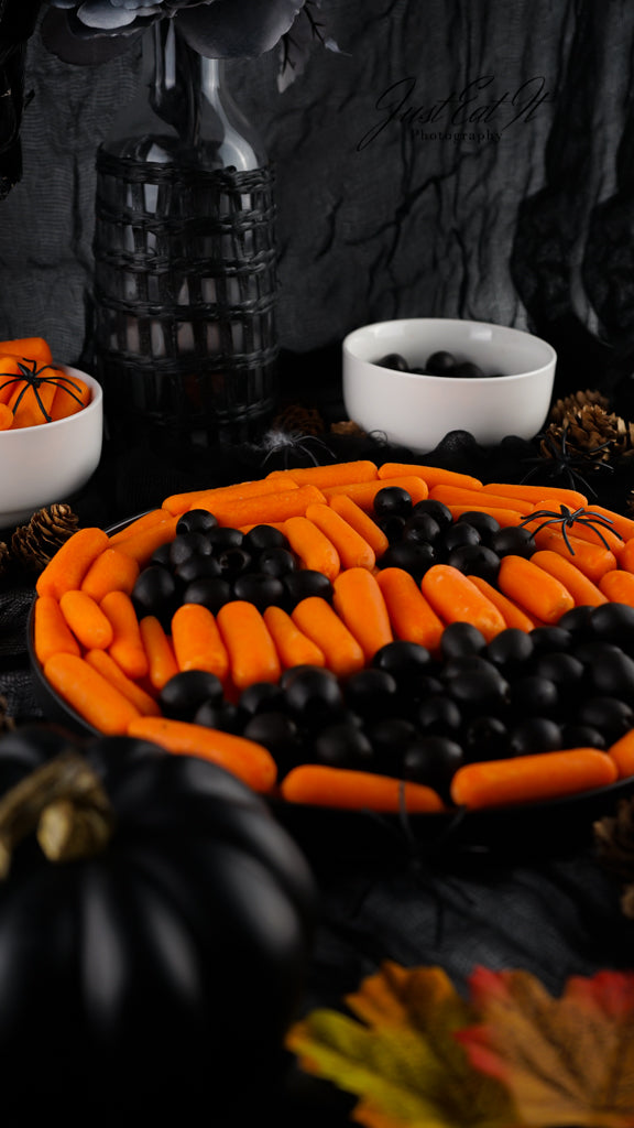 Limited PLR Jack-O-Lantern Veggie Tray