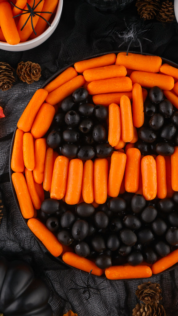 Limited PLR Jack-O-Lantern Veggie Tray