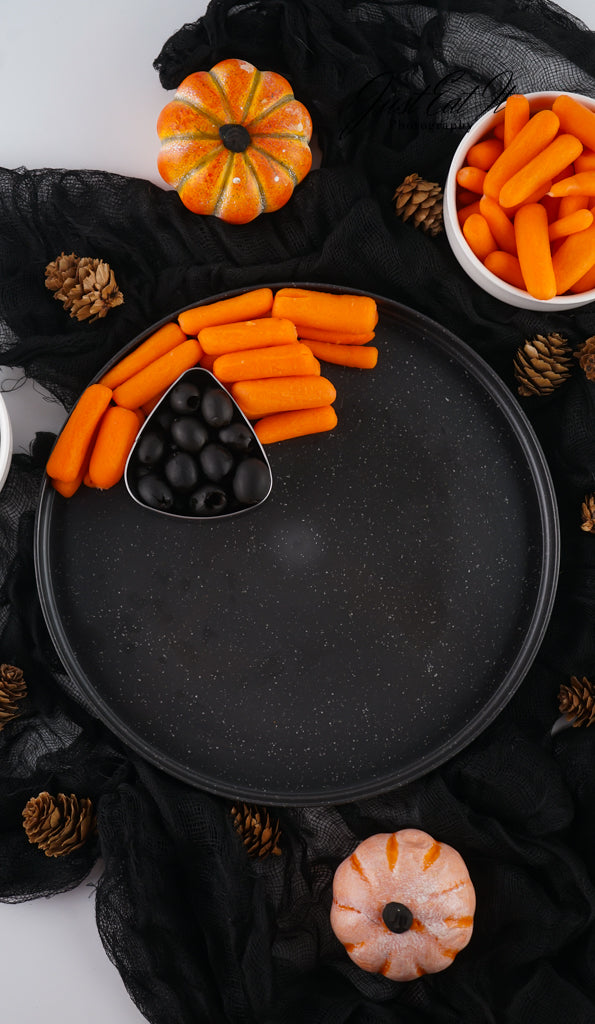 Limited PLR Jack-O-Lantern Veggie Tray