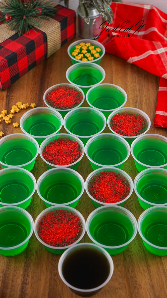 Limited PLR Jello Shot Christmas Tree