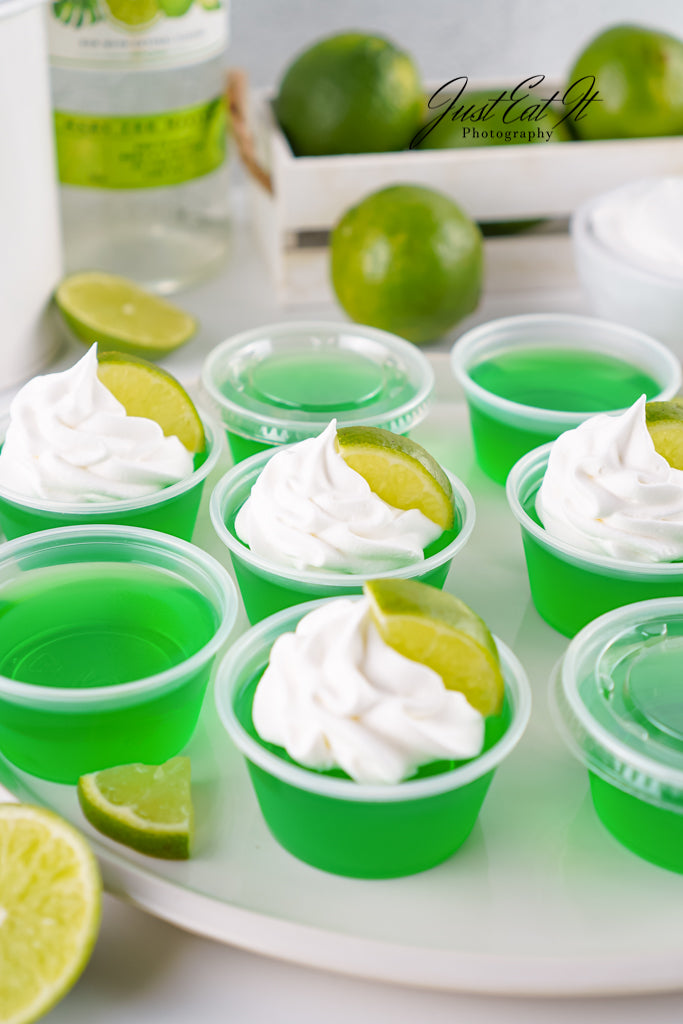 Limited PLR Lime Jello Shots