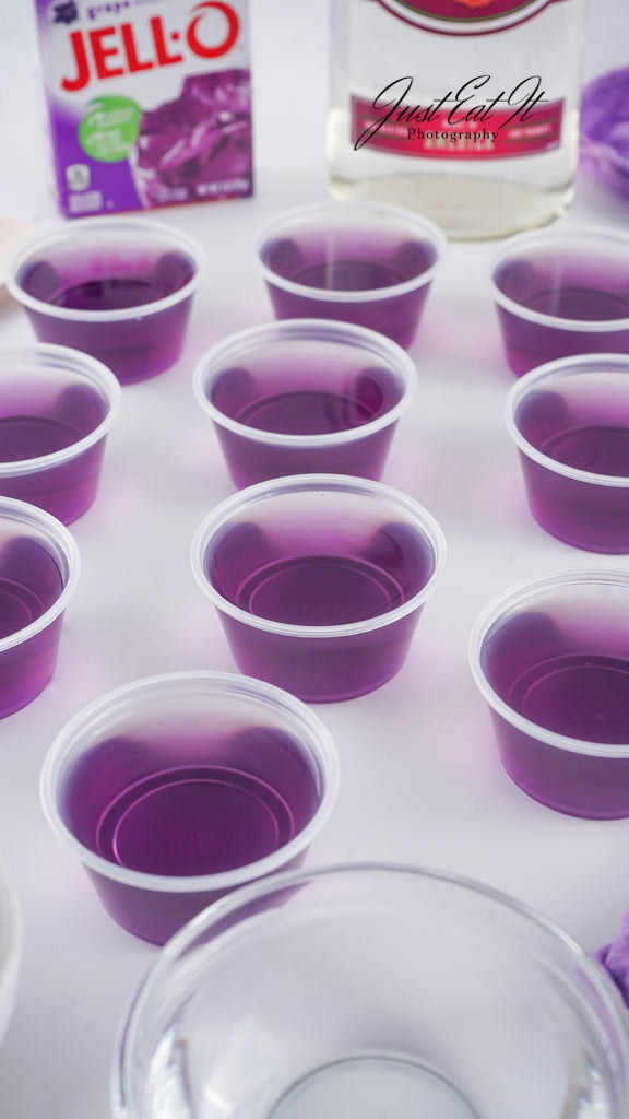 Limited PLR Purple Hooter Jello Shots