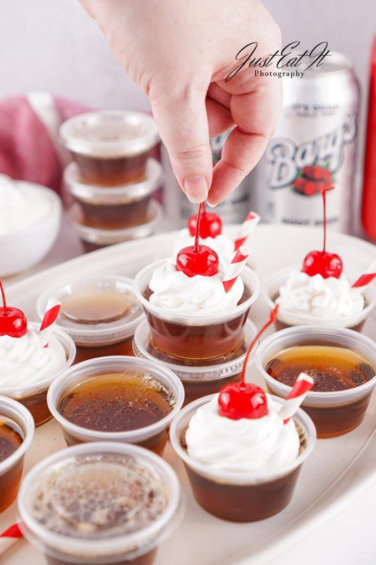 Limited PLR Root Beer Float Jello Shots