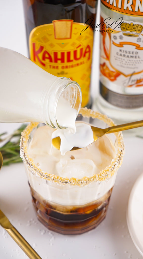 Exclusive Salted Caramel White Russian