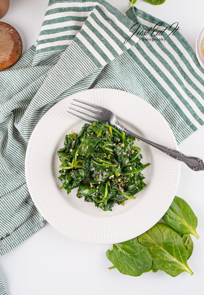 Limited PLR Sautéed Spinach (Finals Only)